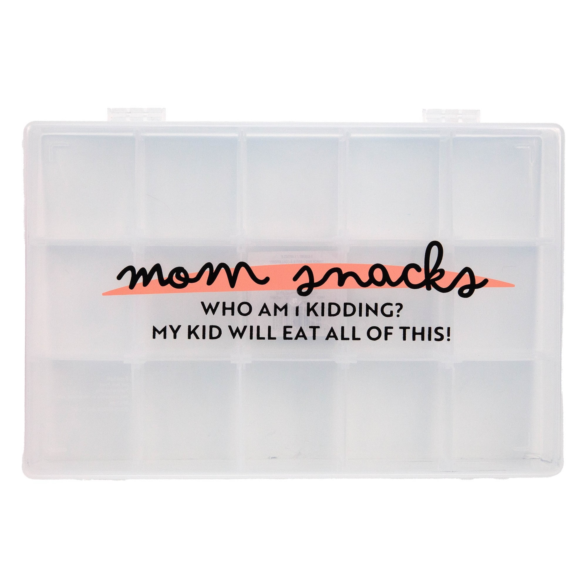 Mom Snacks Tackle Box